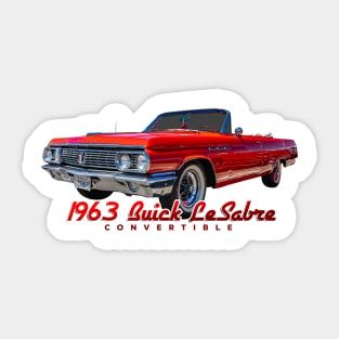 1963 Buick LeSabre Convertible Sticker